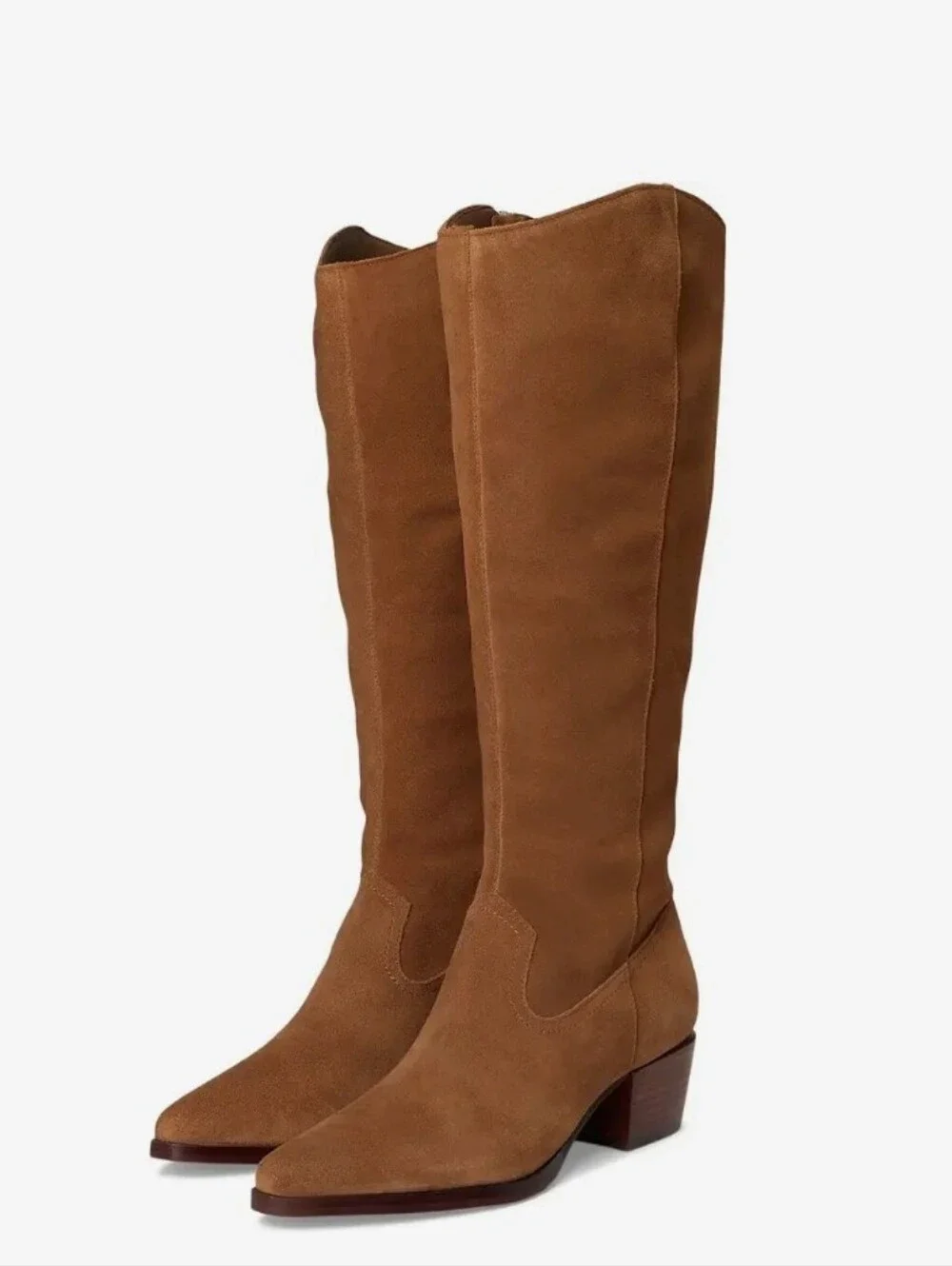 Dolce Vita Virona H2O Brown Suede Tall Wide Calf Boot